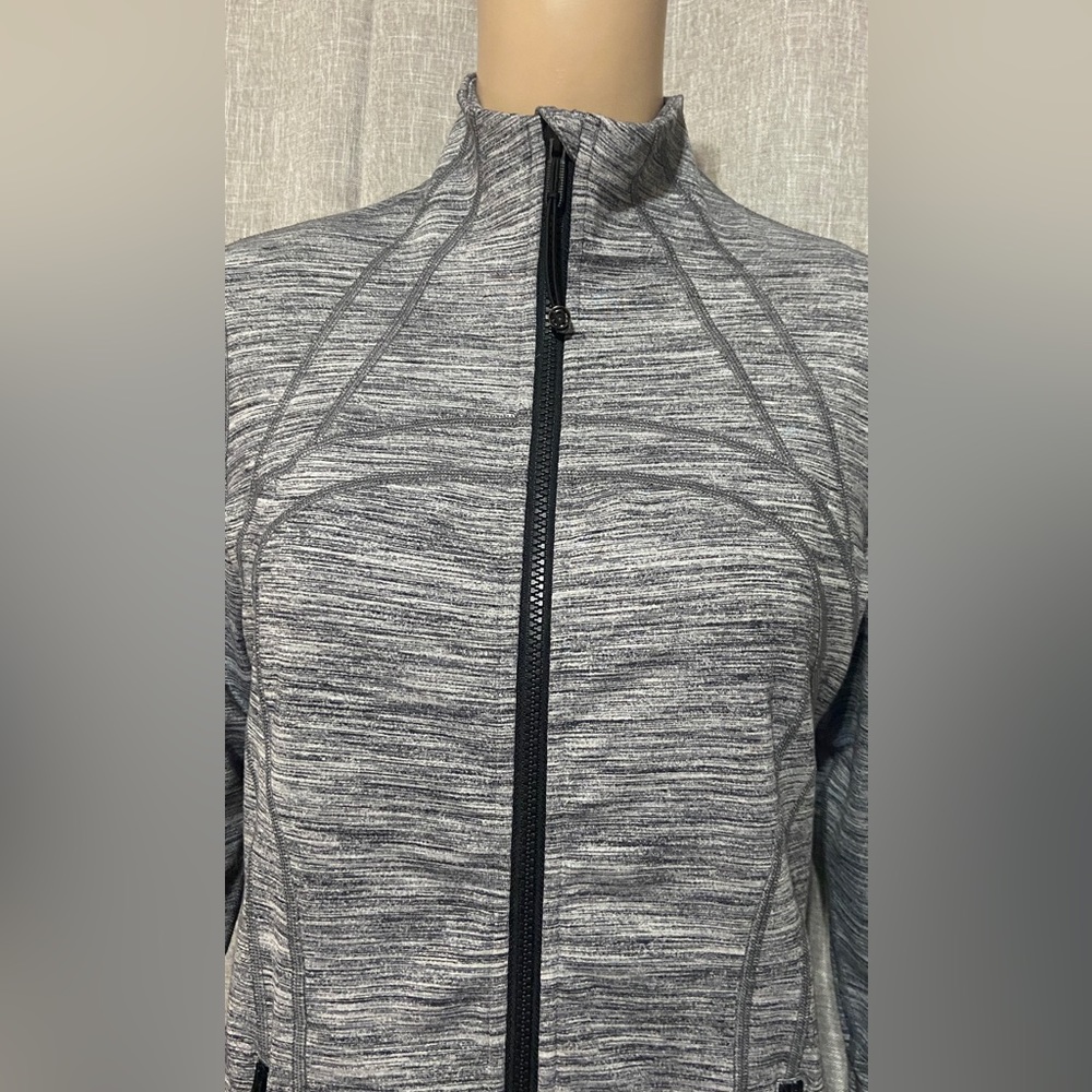 Lululemon Define Jacket speckled gray-Size:10-